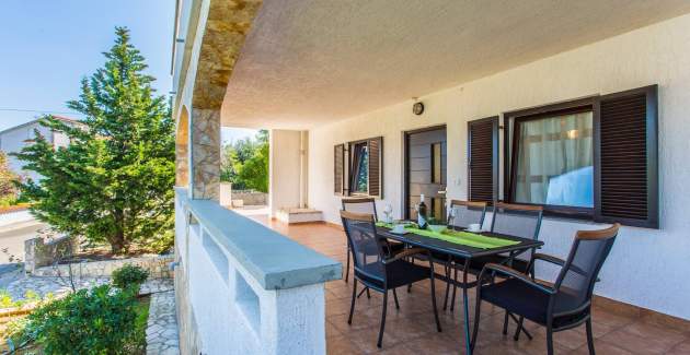 Apartment Zeljko A4 with Pool &Terrace