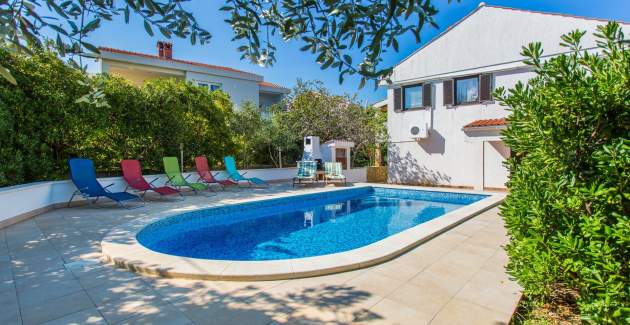 Apartment Zeljko A2 with Pool