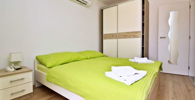 Apartment Ivo 1 – Meerblick und Balkon