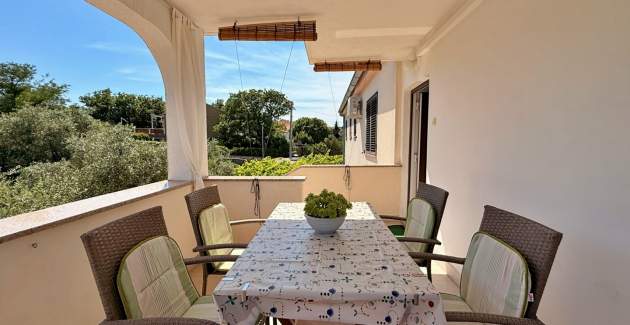 Apartman Nevenka P. – pogled more, 130 m od mora