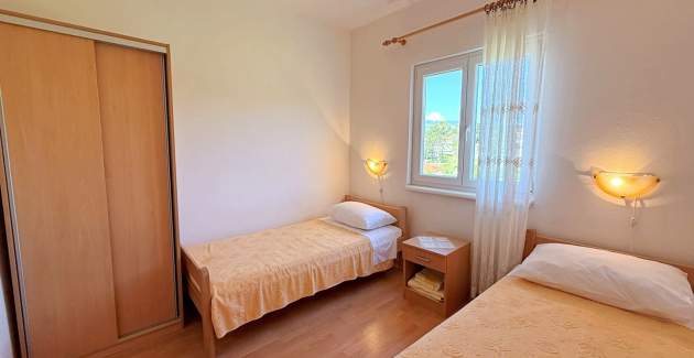 Apartman Nevenka P. – pogled more, 130 m od mora