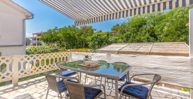Apartman Presker – pogled more i balkon