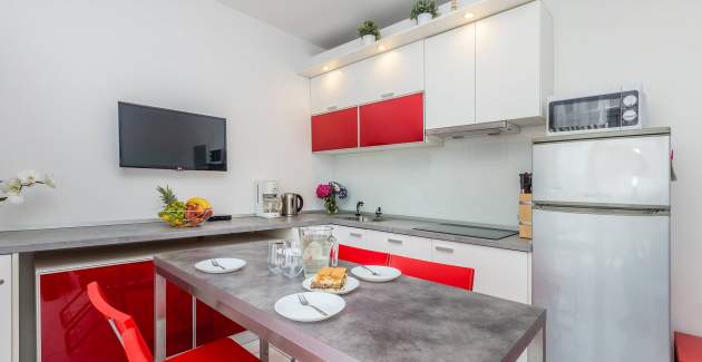 Apartman Presker – pogled more i balkon