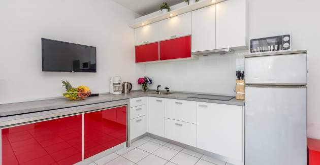 Apartman Presker – pogled more i balkon