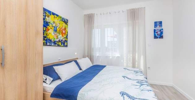 Apartman Presker – pogled more i balkon