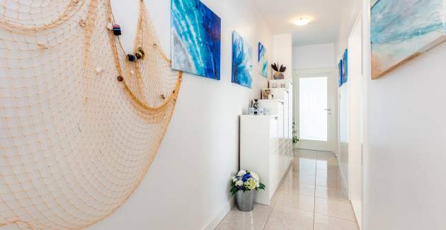 Apartman Presker – pogled more i balkon