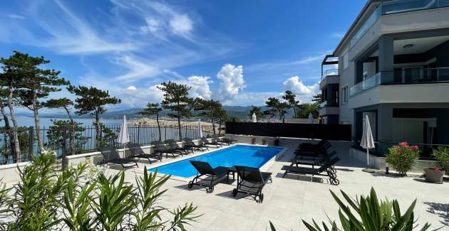 Appartamento Punta Silo A9 – piscina e vista mare