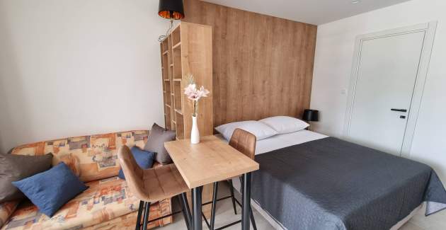 Monolocale Punta Silo A4 – Piscina e vista mare