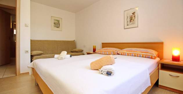 Apartment Radosna 1 – 300  m vom Meer