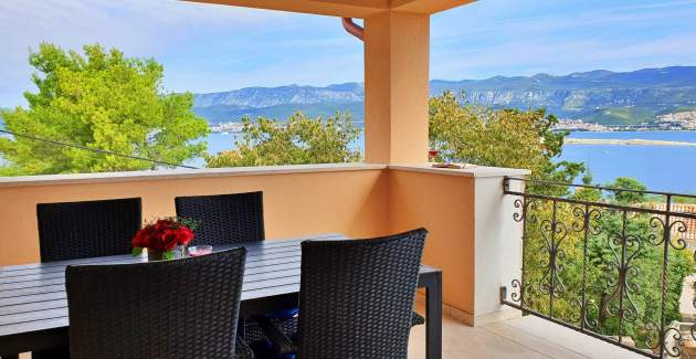 Apartment Rebeka 3 – Meerblick, 160 m vom Meer