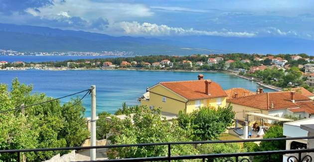 Apartment Rebeka 3 – Meerblick, 160 m vom Meer