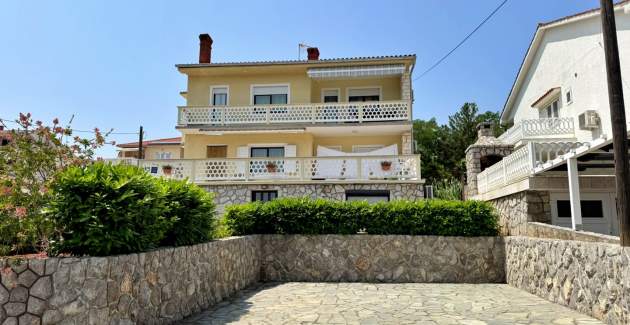 Apartman Roži – pogled more i balkon