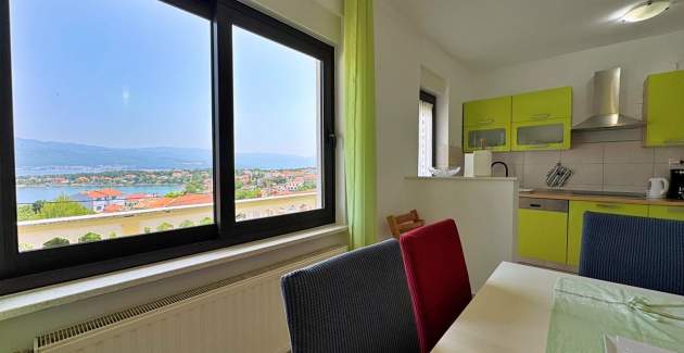 Apartman Roži – pogled more i balkon