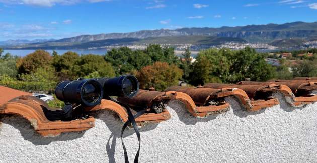 Apartment Srdoc – Terrace and Sea View