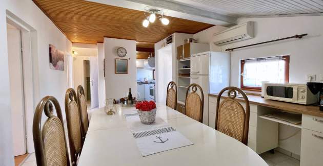 Apartment Srdoc – Terrace and Sea View