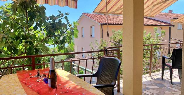 Apartman Šantić V – pogled more