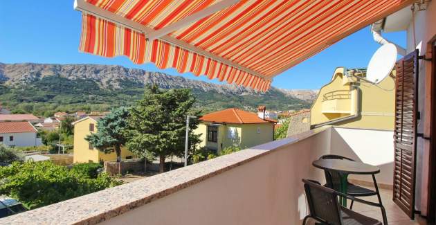 Apartment Kucar No.2 - with Balcony, 350m from the Beach