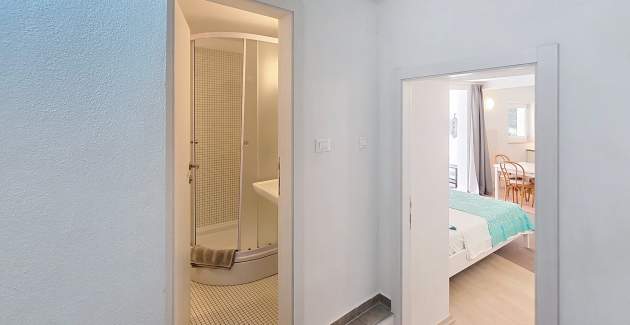 Studio apartman Meratti – u starom dijelu Baške, 200 m od plaže