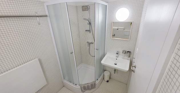 Studio apartman Meratti – u starom dijelu Baške, 200 m od plaže