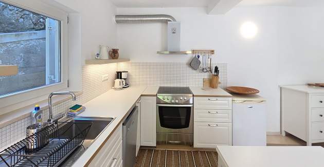 Studio apartman Meratti – u starom dijelu Baške, 200 m od plaže