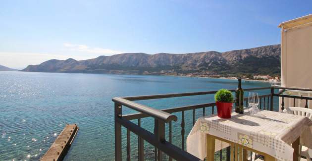 Monolocale Mihovil – vicino alla spiaggia, con vista mare