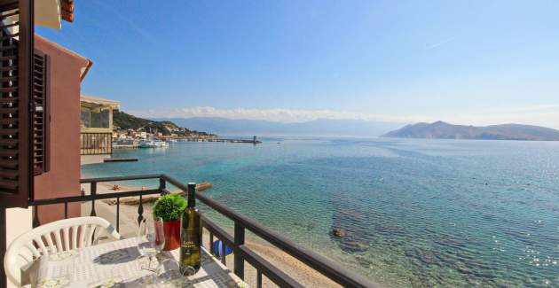 Monolocale Mihovil – vicino alla spiaggia, con vista mare