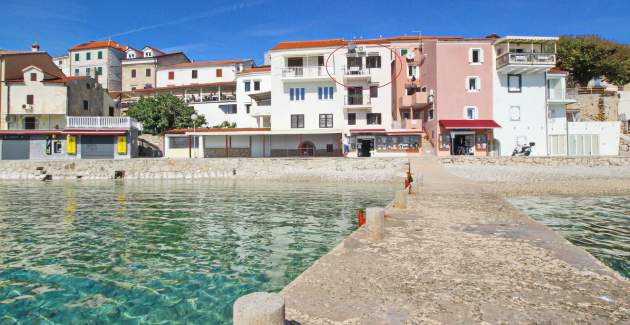 Monolocale Mihovil – vicino alla spiaggia, con vista mare