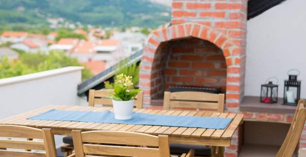 Apartman Nana K2 - s pogledom na more i privatnim roštiljem