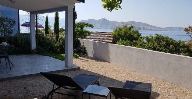 Studio-Apartment Lavanda Nr. 5 – am Meer, mit Meerblick