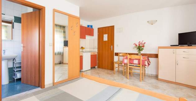 Studio Zic Nr. 1 – ohne Balkon, 350 m vom Strand entfernt