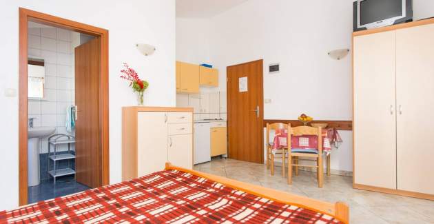 Studio Zic Nr. 2 – ohne Balkon, 350 m vom Strand entfernt