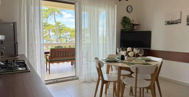 Appartamento Zeljka – 15 m dal mare, vista mare