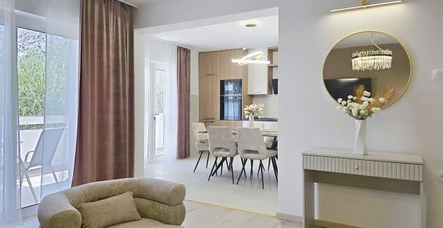 Appartamento Gabrijela per 4 persone – con terrazza, a 450 m dalla spiaggia
