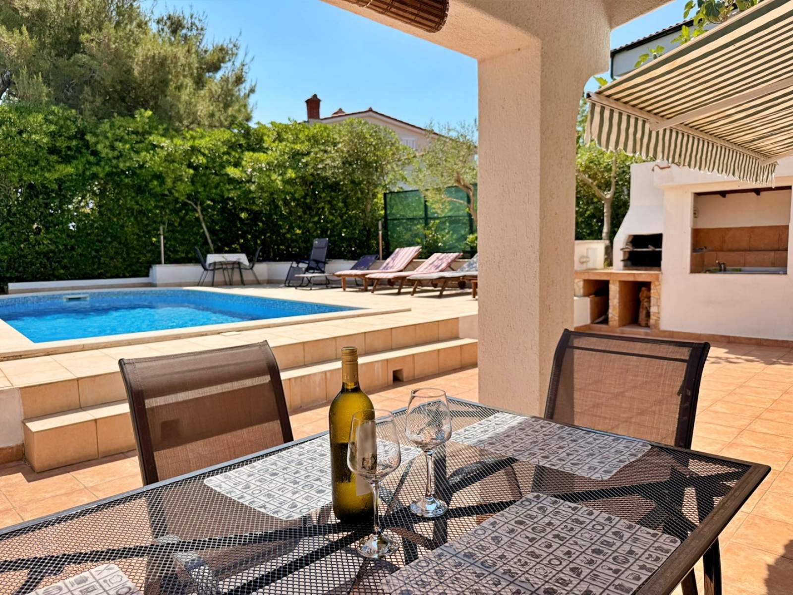 Apartment Zeljko A2 with Pool